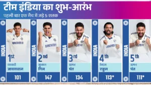 five centuries in a single test
