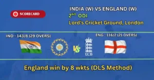 भारत बनाम इंग्लैंड महिला वनडेa