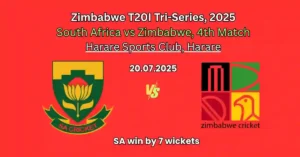 दक्षिण अफ्रीका बनाम ज़िम्बाब्वे चौथा T20I: 7 विकेट से जीत के साथ फाइनल में प्रवेश 1 दक्षिण अफ्रीका बनाम ज़िम्बाब्वे चौथा T20Ia