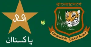 बांग्लादेश बनाम पाकिस्तान : बांग्लादेश ने दूसरे टी20 मुकाबले में पाकिस्तान को 8 रन से हराकर तीन मैचों की सीरीज़ 2-0 से जीती । 1 बांग्लादेश बनाम पाकिस्तानa